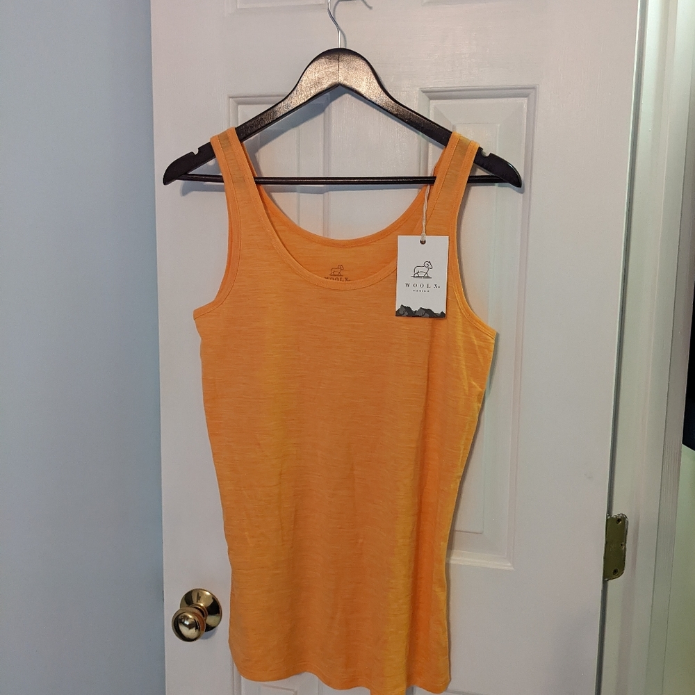 Woolx Izzy Tank Top Merino Wool Workout Hiking